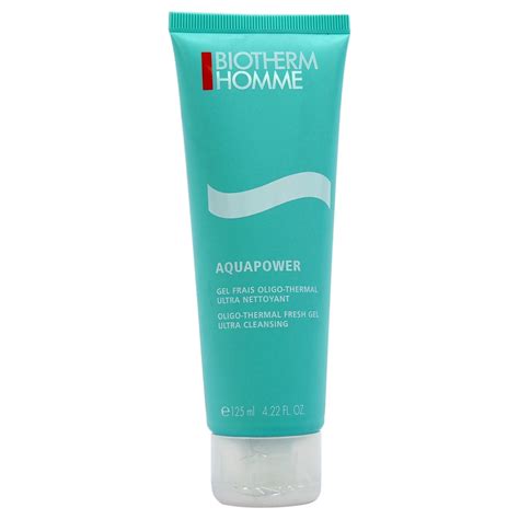 biotherm homme face wash.